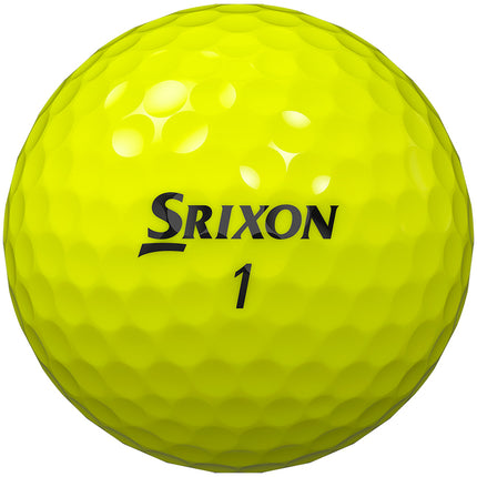 Srixon ZStar - Golfbälle bedrucken - Gelb