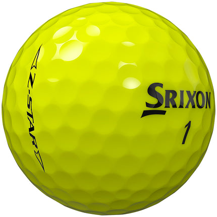 Srixon ZStar - Golfbälle bedrucken - Gelb