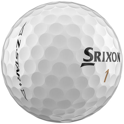 Srixon ZStar Diamond - Golfbälle bedrucken - Weiß
