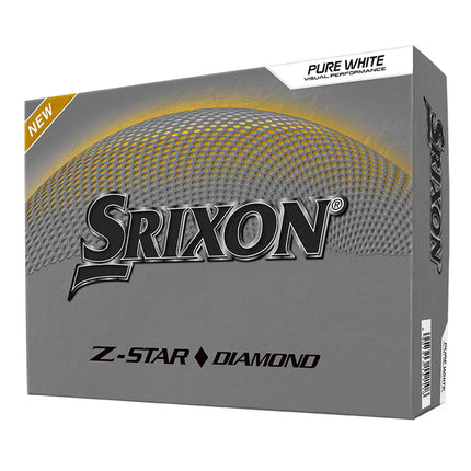 Srixon ZStar Diamond - Golfbälle bedrucken - Weiß