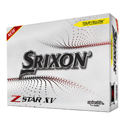Srixon ZStar XV - Golfbälle bedrucken - Gelb