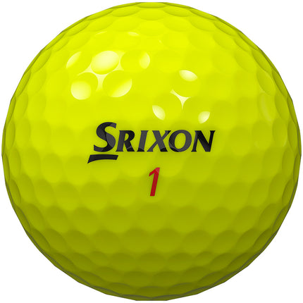 Srixon ZStar XV - Golfbälle bedrucken - Gelb