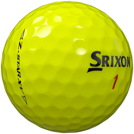 Srixon ZStar XV - Golfbälle bedrucken - Gelb