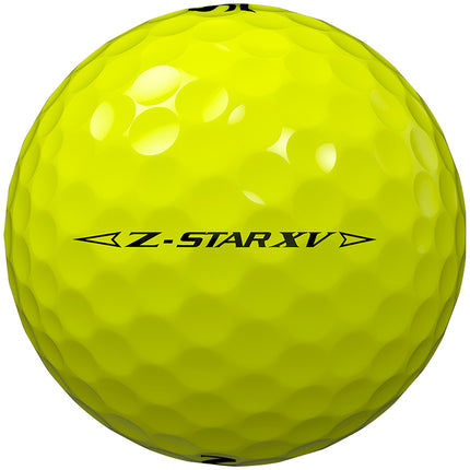 Srixon ZStar XV - Golfbälle bedrucken - Gelb