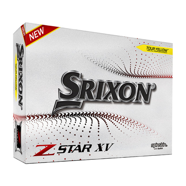 Srixon ZStar XV - Golfbälle bedrucken - Gelb
