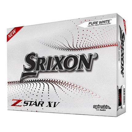 Srixon ZStar XV - Golfbälle bedrucken - Weiß