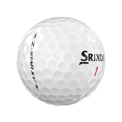 Srixon ZStar XV - Golfbälle bedrucken - Weiß