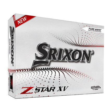 Srixon ZStar XV - Golfbälle bedrucken - Weiß
