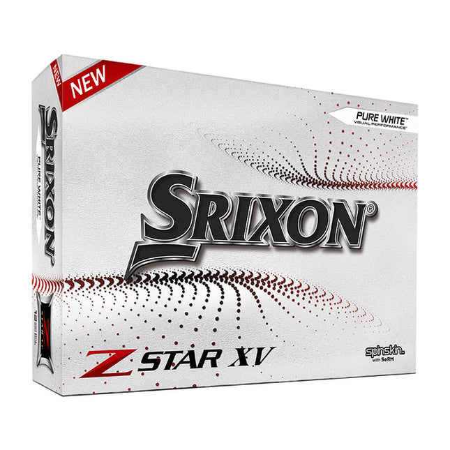 Srixon ZStar XV - Golfbälle bedrucken - Weiß