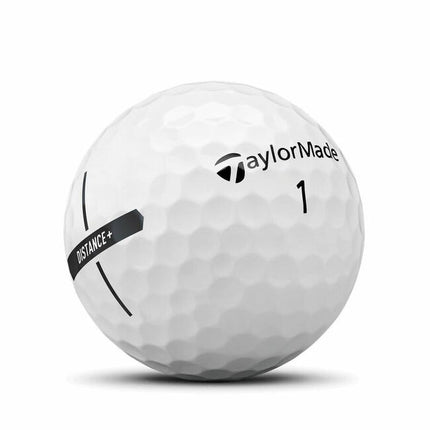 TaylorMade Distance+ - Golfbälle bedrucken - Weiß