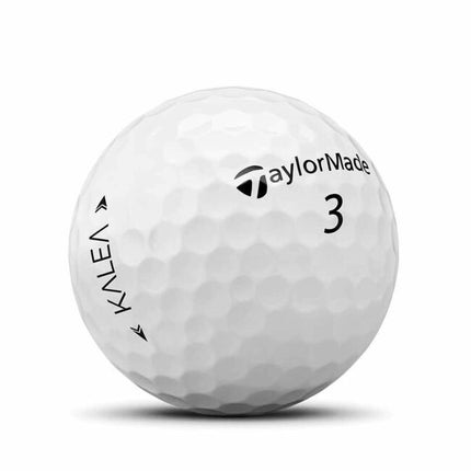 TaylorMade Kalea - Golfbälle bedrucken - Weiß
