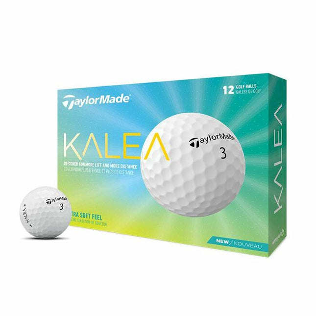 TaylorMade Kalea - Golfbälle bedrucken - Weiß