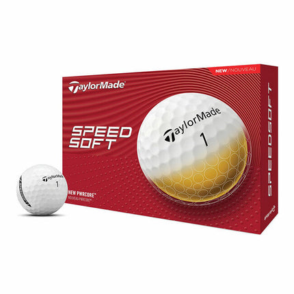 TaylorMade Speed Soft - Golfbälle bedrucken - Weiß