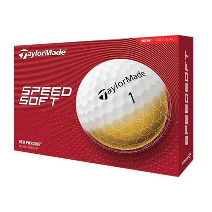 TaylorMade SpeedSoft - unbedruckte Golfbälle