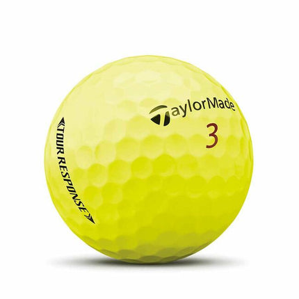 TaylorMade Tour Response - Golfbälle bedrucken - Gelb