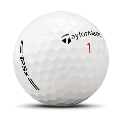 TaylorMade TP5X - unbedruckte Golfbälle - Weiß