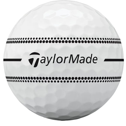 TaylorMade TP5X Stripe - unbedruckte Golfbälle