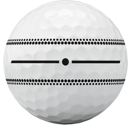 TaylorMade TP5X Stripe - unbedruckte Golfbälle