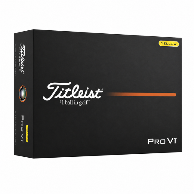 Titleist Pro V1 - Golfbälle bedrucken - Gelb