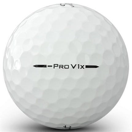 Titleist Pro V1x Left Dash - unbedruckte Golfbälle - Weiß