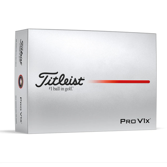 Titleist Pro V1x - unbedruckte Golfbälle - Weiß