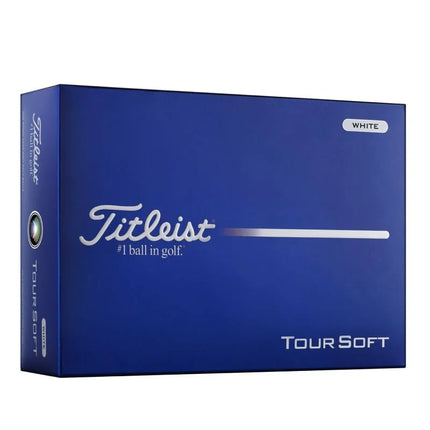 Titleist Tour Soft Golfball unbedruckt, Weiß