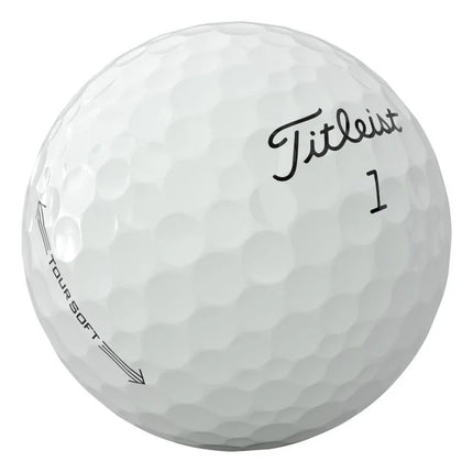 Titleist Tour Soft - Golfbälle bedrucken - Weiß