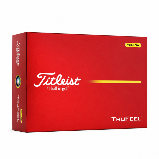Titleist Trufeel - Golfbälle bedrucken - Gelb