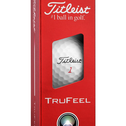 Titleist Trufeel - Golfbälle bedrucken - Weiß