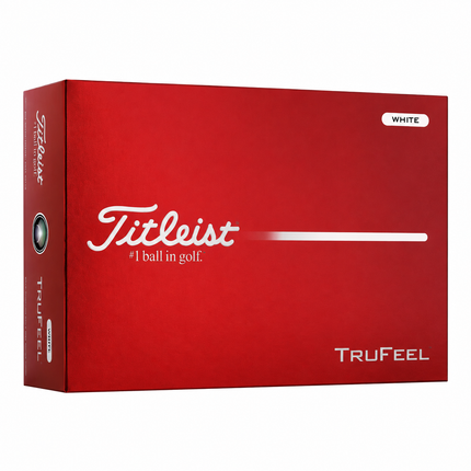 Titleist Trufeel - Golfbälle bedrucken - Weiß