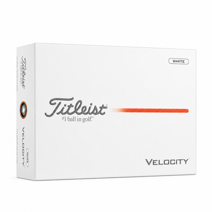 Titleist Velocity - Golfbälle bedrucken - Weiß