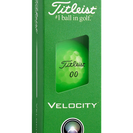 Titleist Velocity - Golfbälle bedrucken - Grün