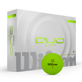 Wilson Duo Soft - Golfbälle bedrucken - Grün