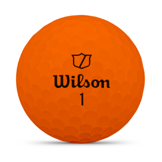 Wilson Duo Soft - Golfbälle bedrucken - Orange