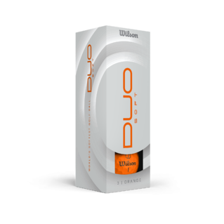 Wilson Duo Soft - Golfbälle bedrucken - Orange