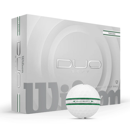 Wilson Duo Soft - unbedruckte Golfbälle - TRK360