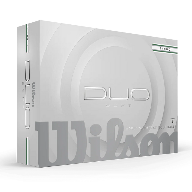 Wilson Duo Soft - unbedruckte Golfbälle - TRK360