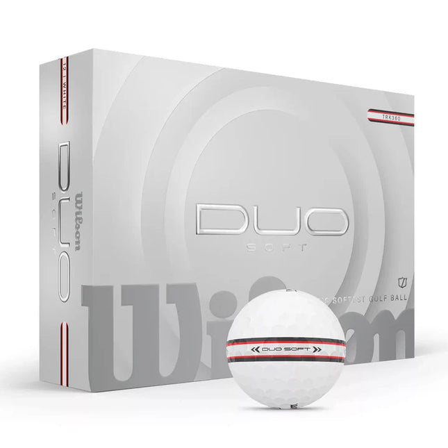 Wilson Duo Soft - unbedruckte Golfbälle - TRK360