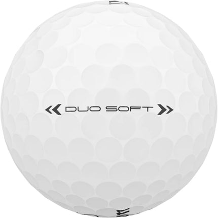 Wilson Duo Soft - unbedruckte Golfbälle - Weiß