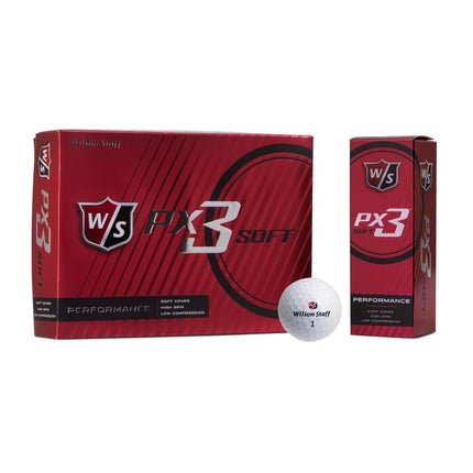 Wilson PX3 Soft - Golfbälle bedrucken