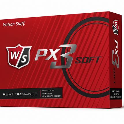 Wilson PX3 Soft - Golfbälle bedrucken