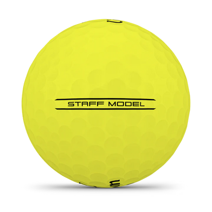 Wilson Staff Model - unbedruckte Golfbälle - Gelb
