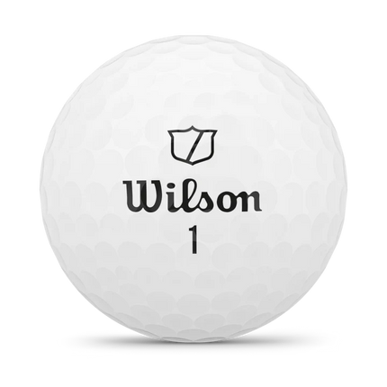 Wilson Staff Model - unbedruckte Golfbälle - Weiß