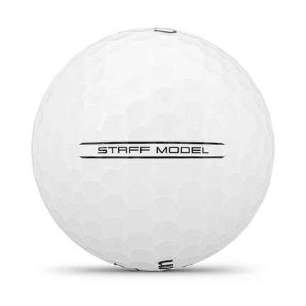 Wilson Staff Model - unbedruckte Golfbälle - Weiß