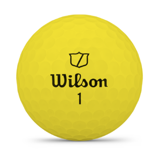 Wilson Triad - Golfbälle bedrucken - Gelb