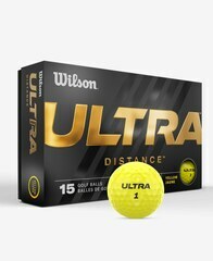 Wilson Ultra Distance - Golfbälle bedrucken - Gelb